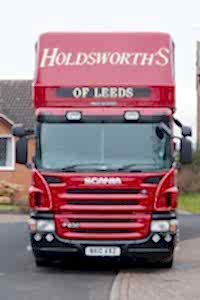 holdsworths removal van front
