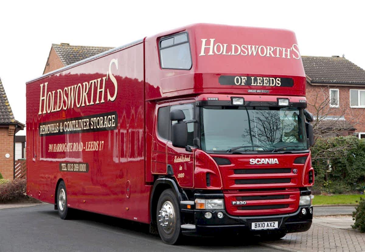 Holdsworths Removals Van